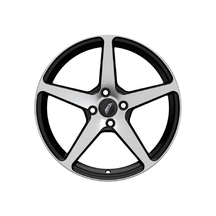 ⁦Verona Matte Gunmetal Wheel 22x10.5 inches with Aluminum⁩ - الصورة ⁦2⁩